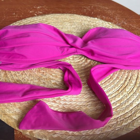 Body Glove Twist Padded Bandeau Bikini Top Size Small - Picture 10 of 13